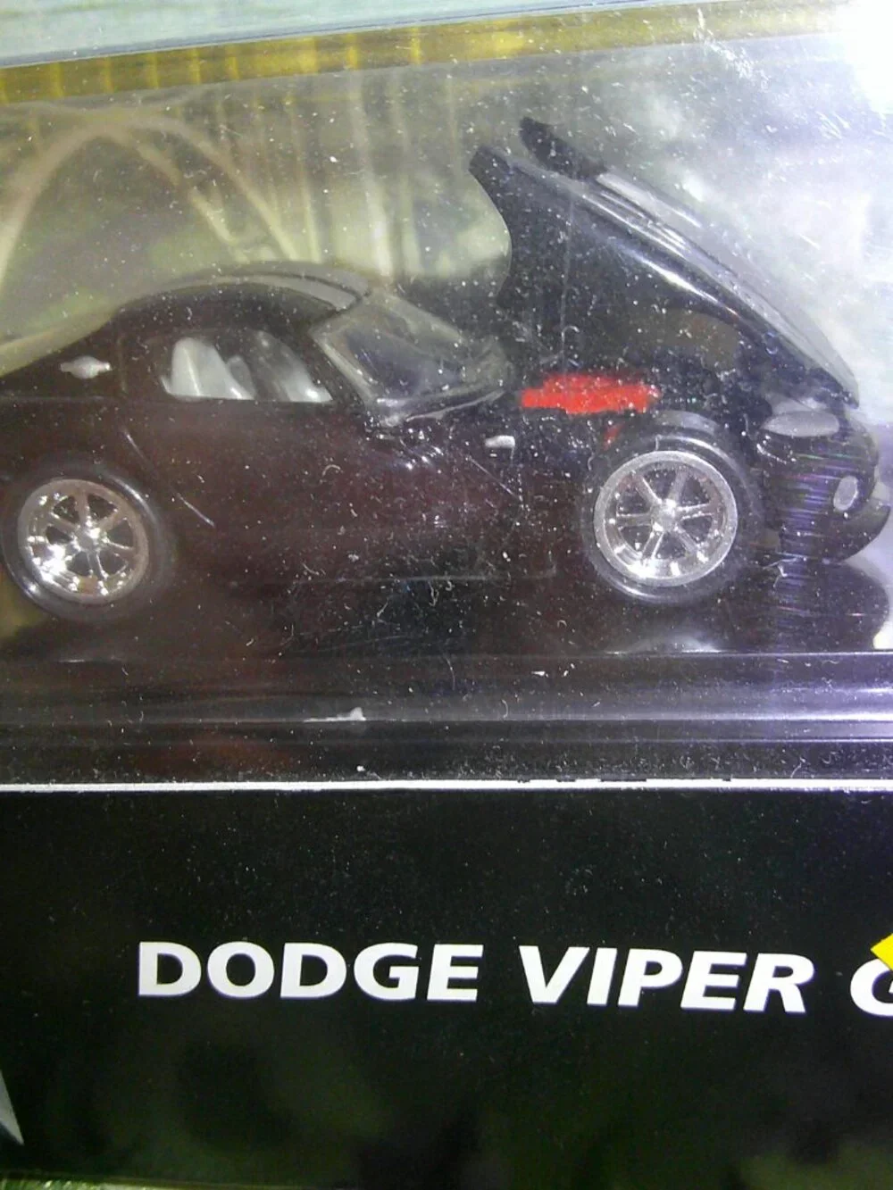 1:64 Hot Wheels Collectibles Black Box Dodge Viper GTS Black 1998 Sealed NIP
